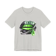 Green Glam Lip Graphic Tee | Unisex Jersey Short Sleeve Shirt, Fashion Tee, Trendy T-shirt, Gift for Her, Casual Wear