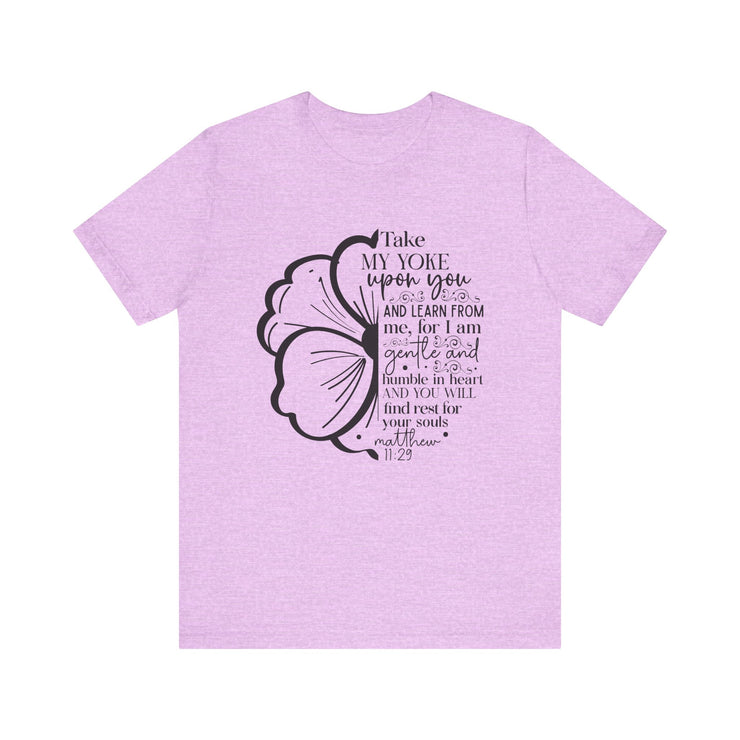 Inspirational Floral Tee | Faith-Based Motivational Shirt, Everyday Casual Wear, Gift for Friends, Church Events, Christian Design