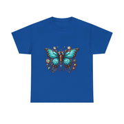 Butterfly Graphic Tee, Vintage-Inspired Shirt, Nature Lover's Gift, Spring Fashion, Eco-Friendly Unisex Tee