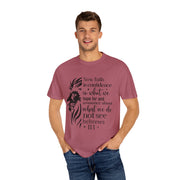 Faith-Inspired Unisex T-Shirt, Inspirational Quote Tee, Confidence T-Shirt, Biblical Verse Apparel, Casual Faith Clothing, Motivational Design Christain Design,