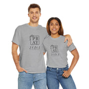 Unisex Heavy Cotton Tee, Christain Design, Motivational, Inspritional Design