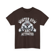 Winter Gym Arc Activated T-Shirt | Unisex Heavy Cotton Tee for Fitness Enthusiasts, Casual Wear, Weightlifting Gift, Workout Apparel, [...]