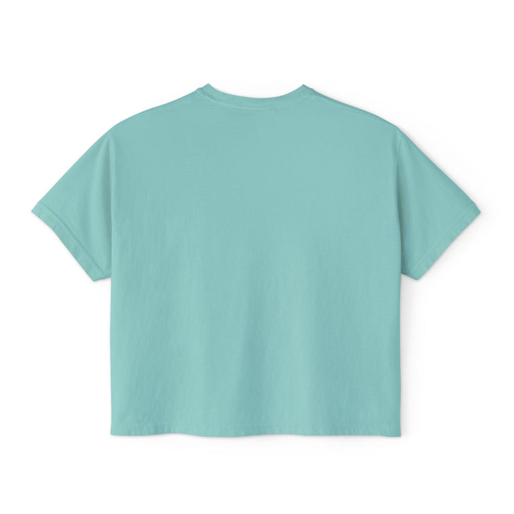 Floral Glam Women's Boxy Tee, Summer Casual Top, Gift for Her, Party Wear, Trendy Graphic Shirt Women T-Shirt