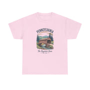 Pennsylvania Vintage Graphic Tee, Unisex T-Shirt, Nature Lover Gift, Travel Souvenir, State Pride Apparel