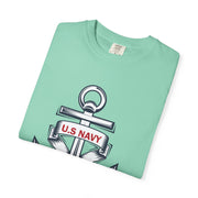 Unisex T-Shirt with U.S. Navy Anchor Design, Casual Tee, Maritime Gift, Sailor Apparel, Patriotic Wear, Summer Style