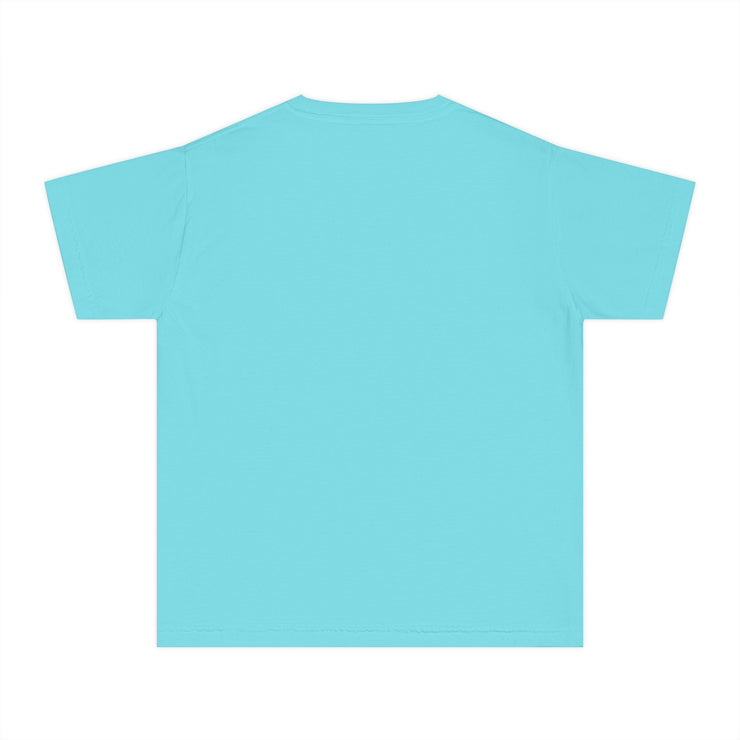 Youth Tee, Cool Graphic Shirt for Kids, Steam Engine Design, Perfect for Birthdays, Playtime, Fun Unique Gift