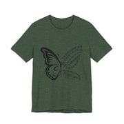 Inspirational Quote Tee, Motivational Shirt, Unisex Graphic T-Shirt, Gift for Her,Butterfly Love