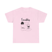Friendship Unisex Heavy Cotton Tee - Perfect Gift for Friends, Casual Wear, Celebration Tees, Summer Fashion, Unique Friendship Gift