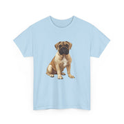 Cute Dog Lover Tee, Unisex Heavy Cotton Tee, Pet Owner Gift, Casual Dog Shirt, Dog-Themed Apparel, Everyday Wear