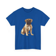 Cute Dog Lover Tee, Unisex Heavy Cotton Tee, Pet Owner Gift, Casual Dog Shirt, Dog-Themed Apparel, Everyday Wear