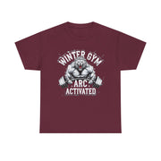Winter Gym Arc Activated T-Shirt | Unisex Heavy Cotton Tee for Fitness Enthusiasts, Casual Wear, Weightlifting Gift, Workout Apparel, [...]