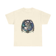 Mystical Moon Goddess Tee - Unisex Heavy Cotton Tee, Celestial Shirt, Boho Fashion, Witchy Clothing, Gift for Her