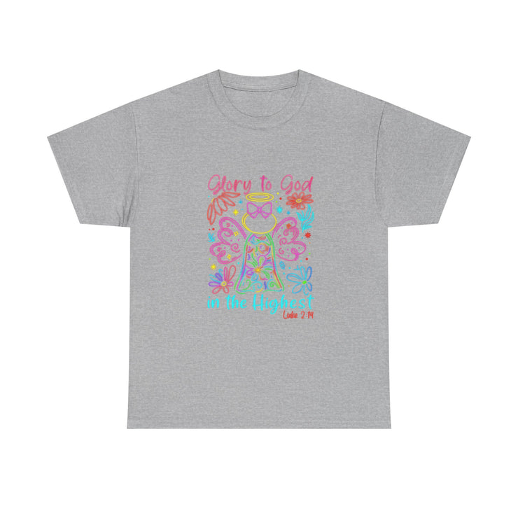 Colorful Faith-Inspired Tee for Celebrations, Perfect for Church Events, Gift for Believers, Gospel Apparel, Christian Keepsake