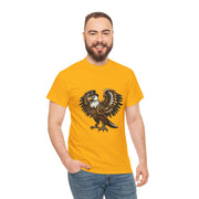 Eagle Graphic Tee, Unisex Heavy Cotton Shirt, Animal Lover Gift, Nature T-Shirt, Wildlife Apparel, Casual Daily Wear