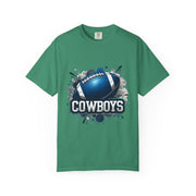 Unisex Sports T-Shirt with Cowboys Design, Football Tee, Game Day Apparel, Casual Wear, Gift for Football Fans, Sports Design