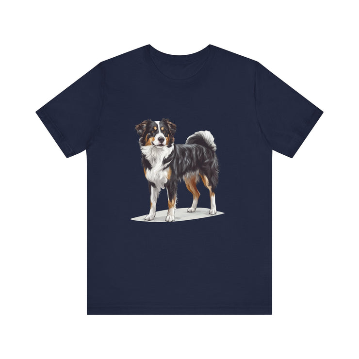 Dog Lover's Unisex Jersey Tee, Fun Pet Shirt, Animal Graphic Tee, Gift for Dog Owners, Cute Dog Apparel,