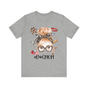 Dog Mom Short Sleeve Tee, Dog Lover T-Shirt, Pet Owner Gift, Animal Lover Apparel, Unique Birthday Gift, Mothers Day
