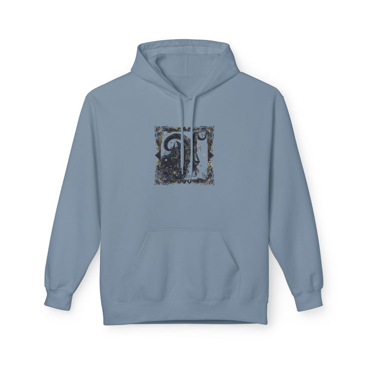 Fleece Pullover for Everyday Wear, Comfy Unisex Hoodie