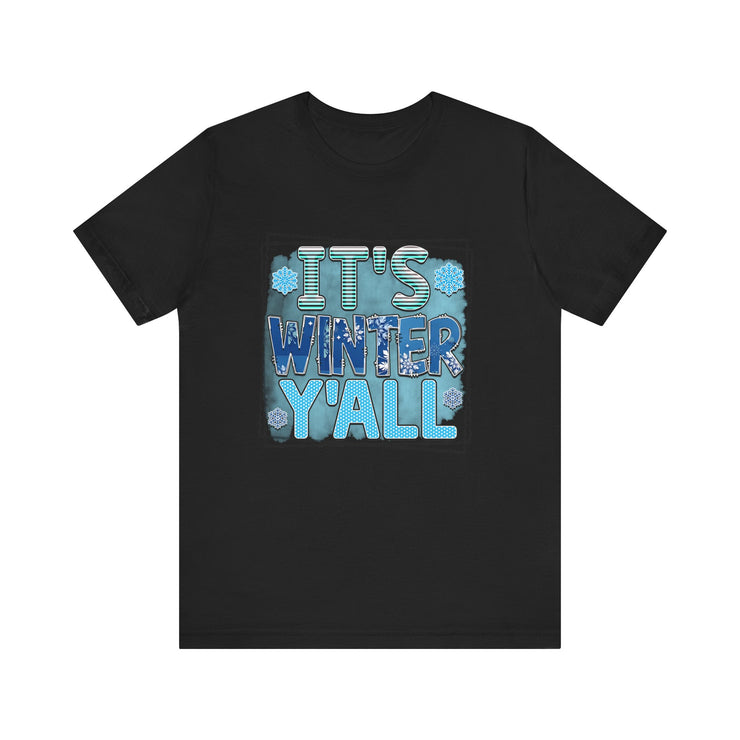 Winter Wonderland Unisex Tee, Cozy Winter Shirt, Holiday Gift for Friends, Seasonal Apparel, Cute Winter Graphic Tee