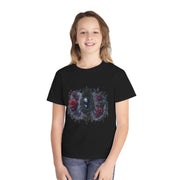 Gothic Spider Youth Tee - Cool Graphic Shirt for Teens, Alternative Fashion, Halloween Costume, Unique Gift, Everyday Wear