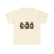 Unisex Heavy Cotton Tee, Funny T-Shirt, Cute Gift, Casual Wear, Gnome Lovers, Birthday Gift, Nature Enthusiast