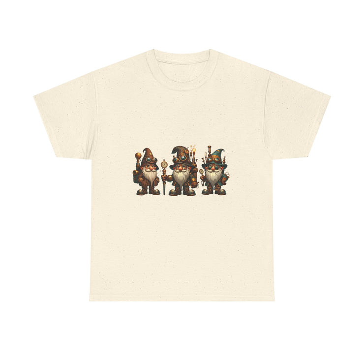 Unisex Heavy Cotton Tee, Funny T-Shirt, Cute Gift, Casual Wear, Gnome Lovers, Birthday Gift, Nature Enthusiast