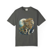 Celestial Lion T-Shirt - Unisex Graphic Tee for Astrology Lovers, Gifts for Her, Gifts for Him, Birthday, Mythical Creatures, Everyday [...]