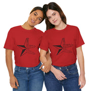 Inspirational Star Graphic Tee | Motivational Unisex Jersey Shirt, Casual Wear, Gift for Friends, Christian Design