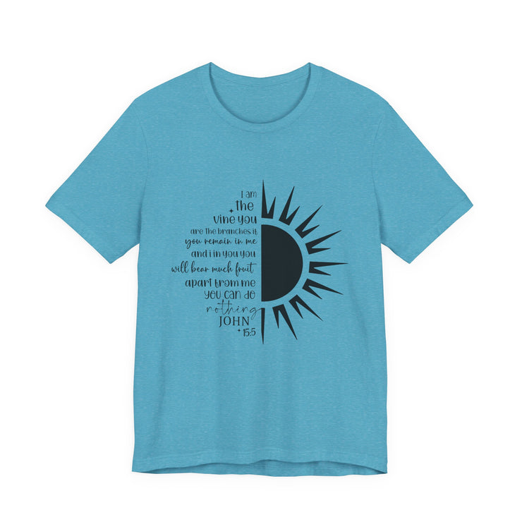 Inspirational Graphic Tee, Unisex T-Shirt, Motivational Quote Shirt, Faith-Based Apparel, Christian Design