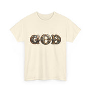 Unisex Heavy Cotton Tee, Inspirational Gift, Casual Wear, Street Style, Spiritual Apparel, Everyday Comfort