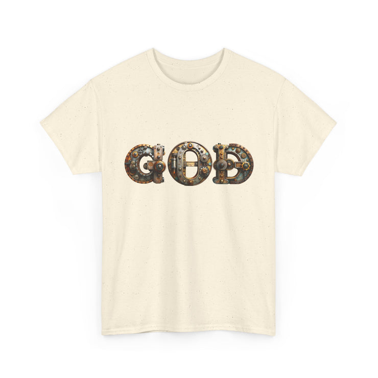 Unisex Heavy Cotton Tee, Inspirational Gift, Casual Wear, Street Style, Spiritual Apparel, Everyday Comfort