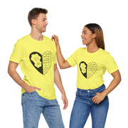 Heartfelt Love Quote Tee, Inspirational Unisex Shirt, Gifts for Her, Casual Outfit, Valentine/Anniversary Gift, Motivational Apparel