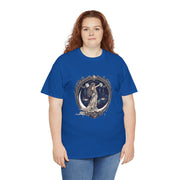 Moonlit Goddess Tee - Ethereal Cotton Shirt, Unisex T-Shirt, Celestial Graphic Tee, Bohemian Style Top, Vintage Art Apparel