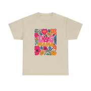 Dog Mama Floral Tee, Cute Dog Mom T-Shirt, Flower Design Unisex Cotton Shirt, Pet Lover Gift,