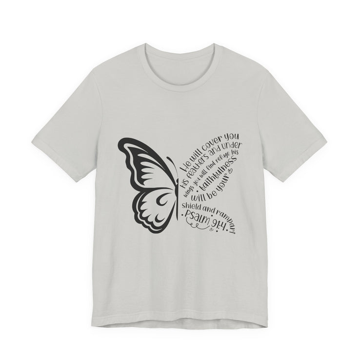 Inspirational Quote Tee, Motivational Shirt, Unisex Graphic T-Shirt, Gift for Her,Butterfly Love
