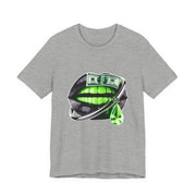 Green Glam Lip Graphic Tee | Unisex Jersey Short Sleeve Shirt, Fashion Tee, Trendy T-shirt, Gift for Her, Casual Wear