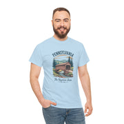 Pennsylvania Vintage Graphic Tee, Unisex T-Shirt, Nature Lover Gift, Travel Souvenir, State Pride Apparel