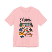 Oregon State Pride Tee, Explore Oregon T-Shirt, Travel Souvenir Shirt, USA States Design