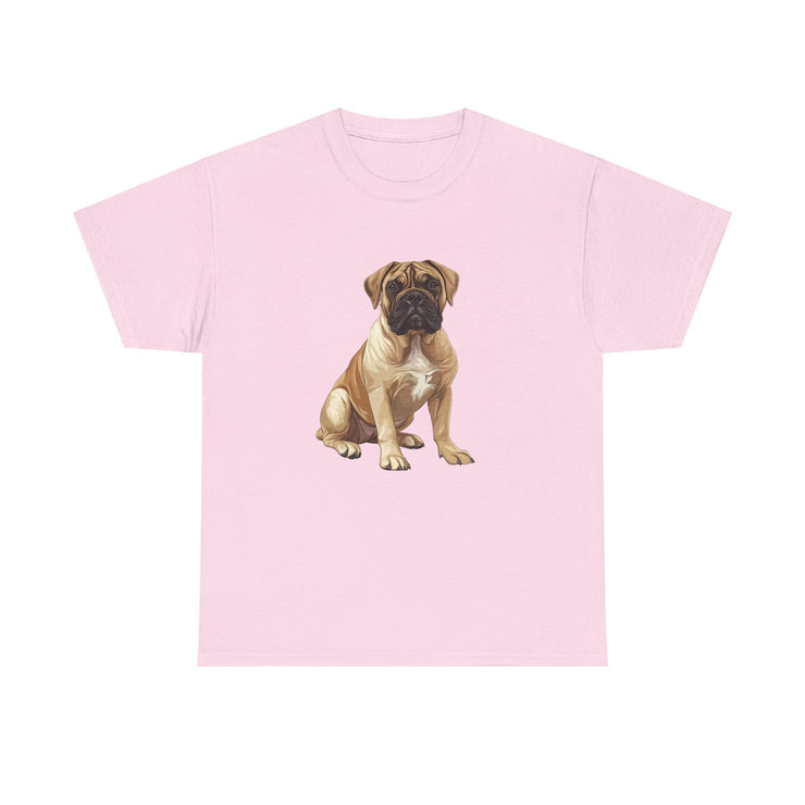 Cute Dog Lover Tee, Unisex Heavy Cotton Tee, Pet Owner Gift, Casual Dog Shirt, Dog-Themed Apparel, Everyday Wear