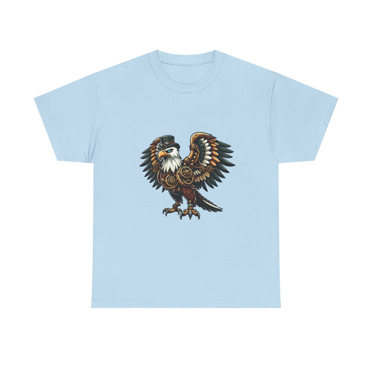 Eagle Graphic Tee, Unisex Heavy Cotton Shirt, Animal Lover Gift, Nature T-Shirt, Wildlife Apparel, Casual Daily Wear