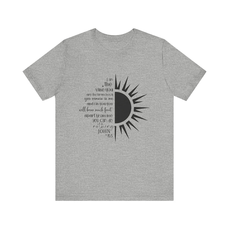 Inspirational Graphic Tee, Unisex T-Shirt, Motivational Quote Shirt, Faith-Based Apparel, Christian Design