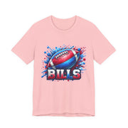 Bills Football Tee, Unisex Sports Shirt, Game Day Apparel, Team Spirit Wear, Gift for Fans, Sports Design