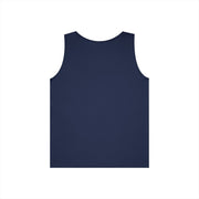 Dog Lover's Unisex Heavy Cotton Tank Top - Cute Pet Art, Custom Gift for Dog Owners, Summer Casual Wear, Animal Lover Apparel