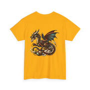 Dragon Graphic Tee, Unisex Cotton T-Shirt, Fantasy Shirt, Gift for Gamers, Cool Casual Wear, Dragon Lover Apparel