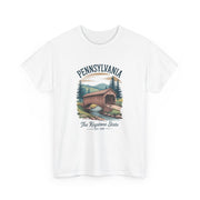 Pennsylvania Vintage Graphic Tee, Unisex T-Shirt, Nature Lover Gift, Travel Souvenir, State Pride Apparel
