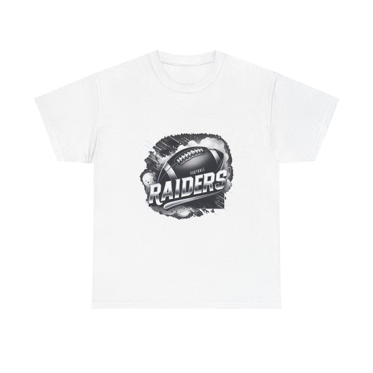 Raiders Unisex Heavy Cotton Tee - Perfect for Game Day, Sports Fans, Gift Ideas,