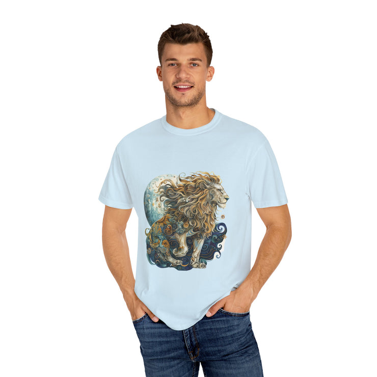 Celestial Lion T-Shirt - Unisex Graphic Tee for Astrology Lovers, Gifts for Her, Gifts for Him, Birthday, Mythical Creatures, Everyday [...]