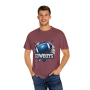 Unisex Sports T-Shirt with Cowboys Design, Football Tee, Game Day Apparel, Casual Wear, Gift for Football Fans, Sports Design