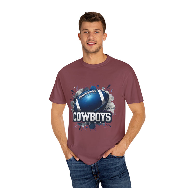 Unisex Sports T-Shirt with Cowboys Design, Football Tee, Game Day Apparel, Casual Wear, Gift for Football Fans, Sports Design