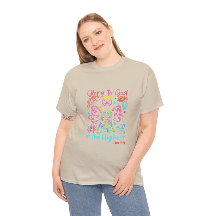 Colorful Faith-Inspired Tee for Celebrations, Perfect for Church Events, Gift for Believers, Gospel Apparel, Christian Keepsake